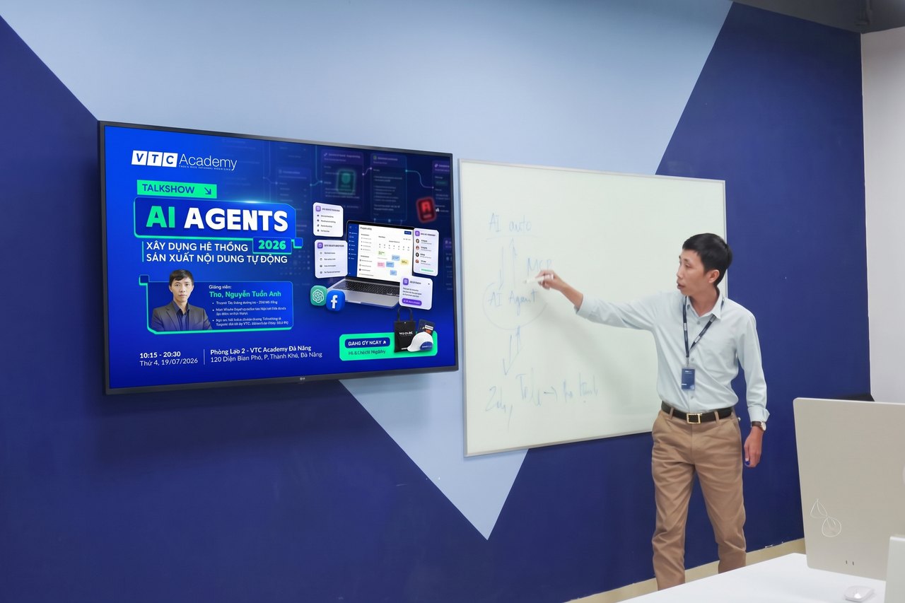 Talkshow AI Agents 2026: Xây dựng hệ thống sản xuất nội dung tự động